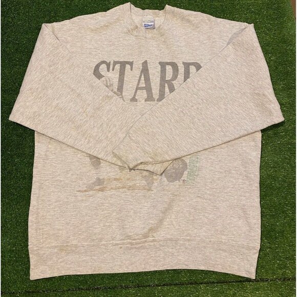 Vintage Green Bay Packers sweatshirt extra large Bart Starr gray 90s mens adult - Picture 7 of 14